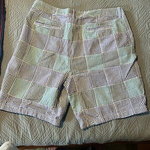 L.L. Bean Seersucker Checkered Women's Shorts